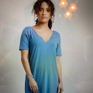 Universal Standard VNeck Sleep Dress in NAVY 18/20